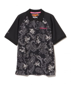 〈MEN〉 ORANGE LABEL / ペイズリー ラグランポロシャツ