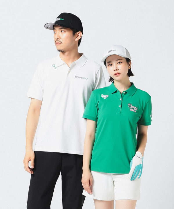 BEAMS GOLF（ビームス ゴルフ）〈MEN〉 ORANGE LABEL / USシリーズ ストレッチ鹿の子 ポロシャツ（シャツ・ブラウス  ポロシャツ）通販｜BEAMS