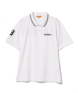 ORANGE LABEL / 襟裏ペイズリー ワッペンロゴ ポロシャツ