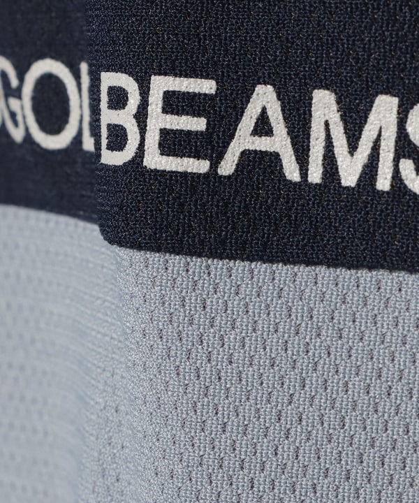 BEAMS - 専用 新品 ビームスゴルフ ラウンドカラーボーダー ポロシャツ BEAMS GOLF（ビームス ゴルフ）ORANGE LABEL / ボーダー ポロ襟