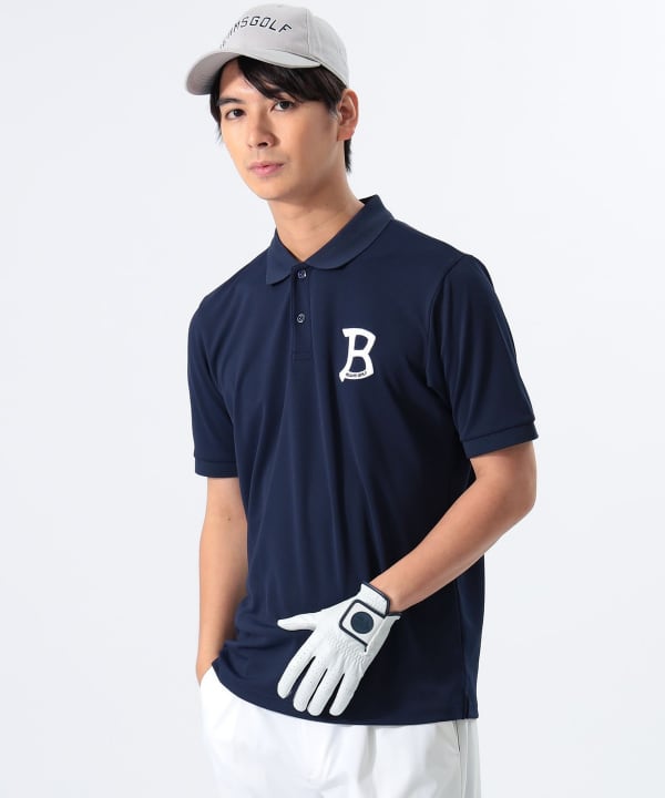 BEAMS GOLF（ビームス ゴルフ）ORANGE LABEL / Bマーク メッシュポロシャツ（シャツ・ブラウス ポロシャツ）通販｜BEAMS