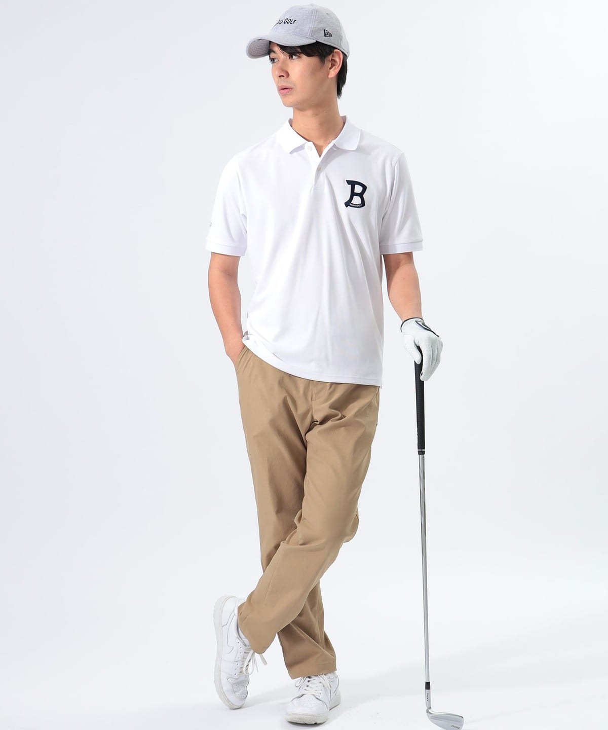 BEAMS GOLF(ビームス ゴルフ)ORANGE LABEL / Bマーク メッシュ BEAMS GOLF(ビームス ゴルフ)ORANGE LABEL / Bマーク メッシュ