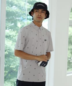 BEAMS GOLF ORANGE LABEL / 男裝 B LOGO 扣領 POLO衫