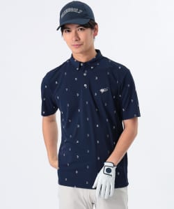 BEAMS GOLF ORANGE LABEL / 男裝 B LOGO 扣領 POLO衫