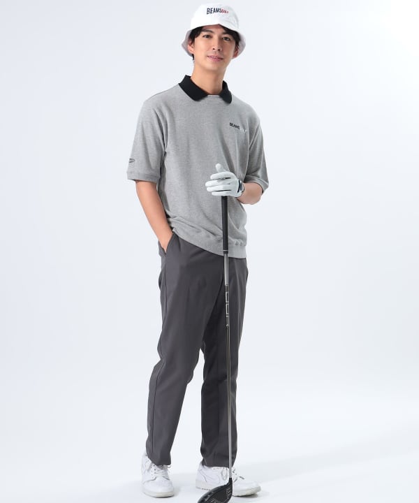 BEAMS GOLF（ビームス ゴルフ）ORANGE LABEL / 襟付き 裏毛プル