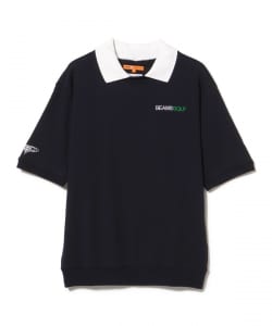 BEAMS GOLF ORANGE LABEL / 男裝 附衣領 毛圈布 上衣