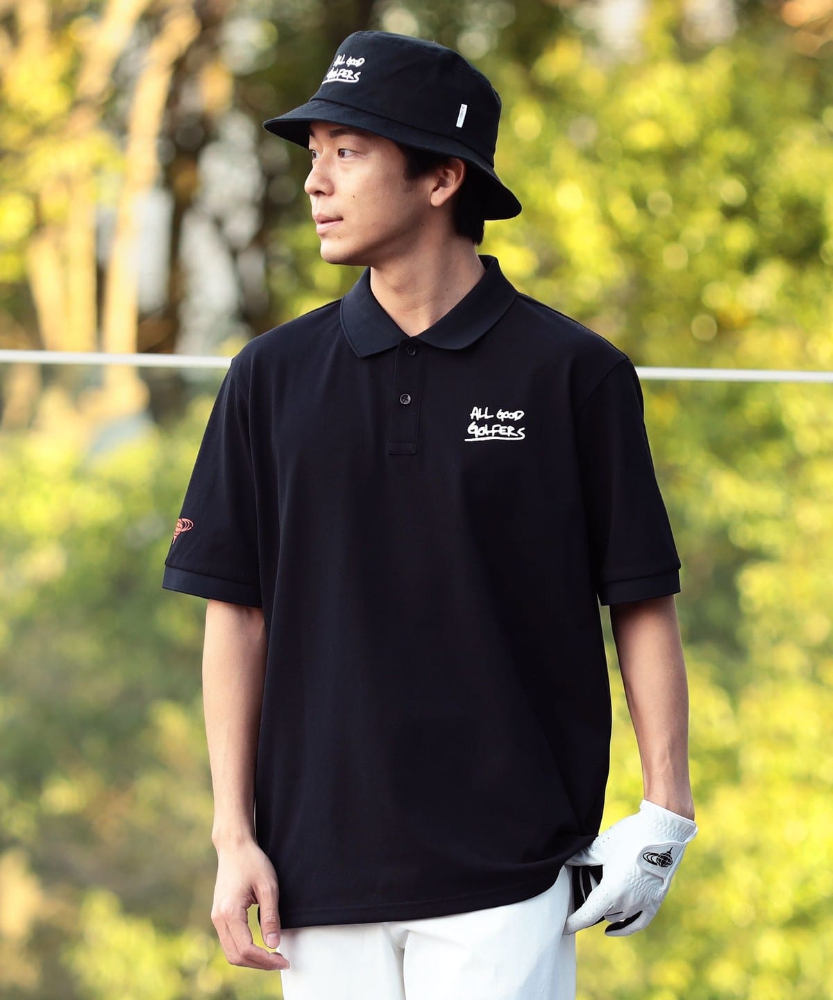 BEAMS GOLF BEAMS GOLF MEN) ALL GOOD FLOWER S × BEAMS GOLF 