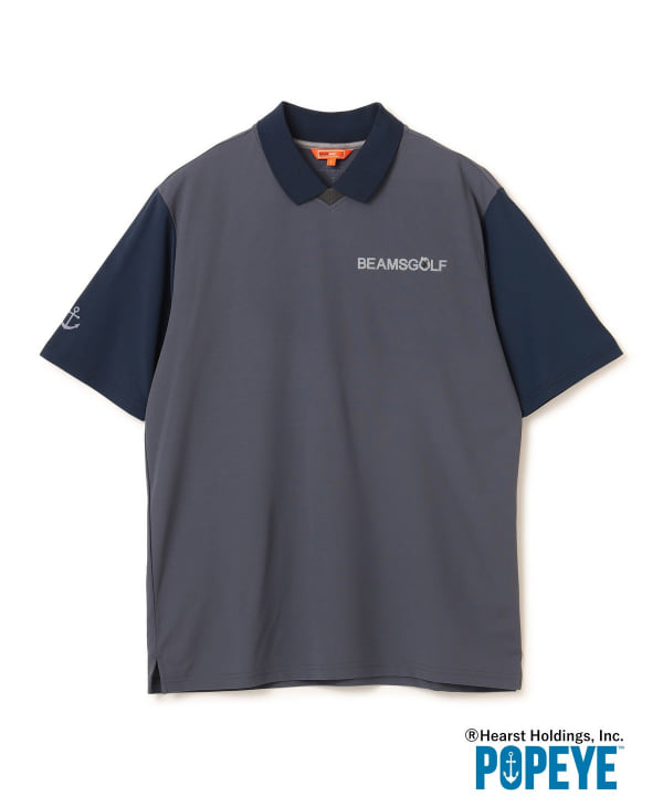 BEAMS GOLF (BEAMS GOLF) <MEN> POPEYE (TM) Polo shirt (Shirts  