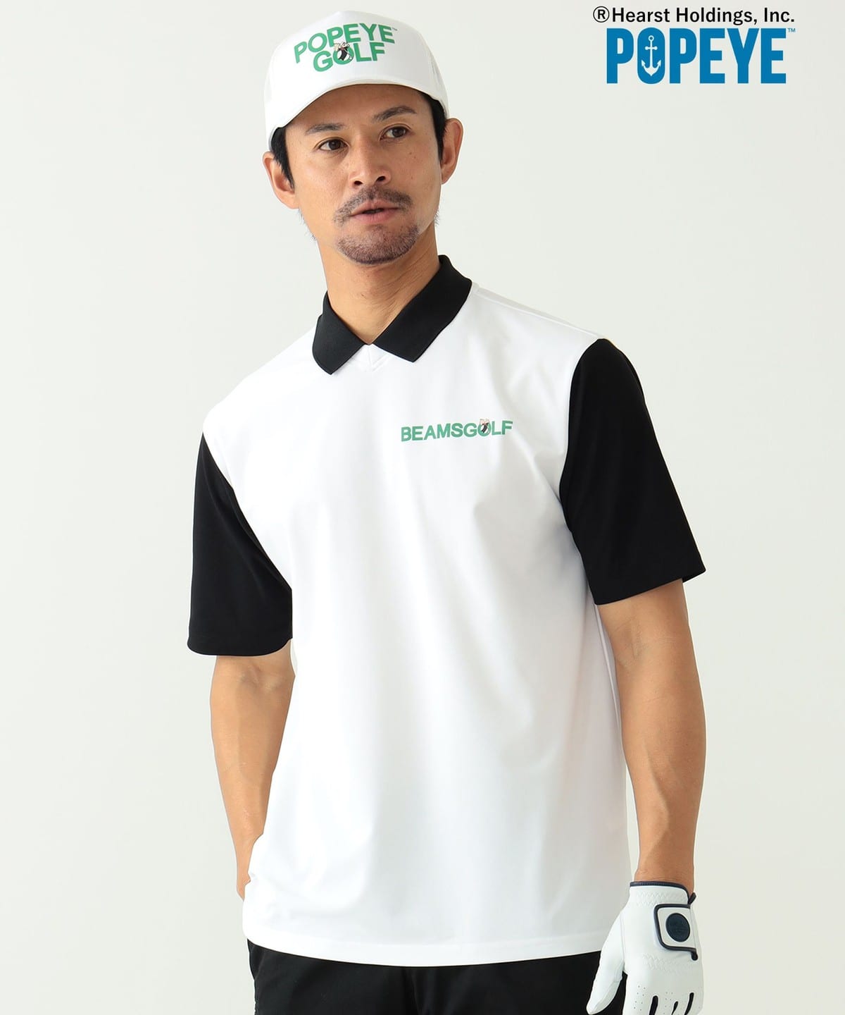 BEAMS GOLF (BEAMS GOLF) <MEN> POPEYE (TM) Polo shirt (Shirts  