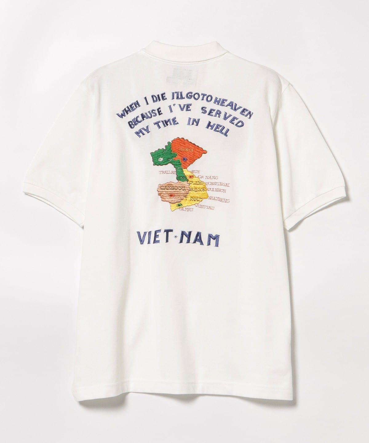 【未使用タグ付き】テーラー東洋 BEAMS ポロシャツ 刺繍 BEAMS GOLF（ビームス ゴルフ）〈MEN〉【別注】テーラー東洋 / VIETNAM