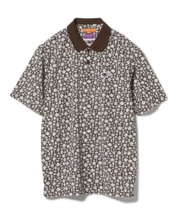 【未使用】BEAMS GOLF クレリックオープンカラーシャツ BEAMS GOLF（ビームスゴルフ）の「BEAMS GOLF ORANGE LABEL