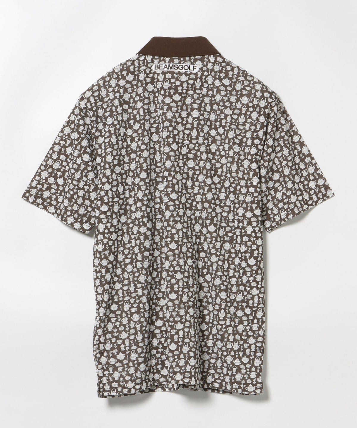 【未使用】BEAMS GOLF クレリックオープンカラーシャツ BEAMS GOLF（ビームスゴルフ）の「BEAMS GOLF ORANGE LABEL