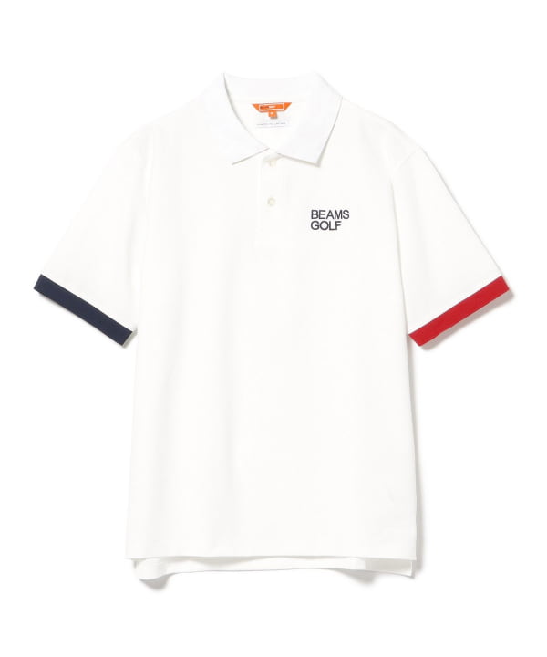 新品タグ付き未使用　BEAMS GOLF ビームスゴルフ　ポロシャツ BEAMS GOLF（ビームス ゴルフ）ORANGE LABEL / 別注リバティ 襟