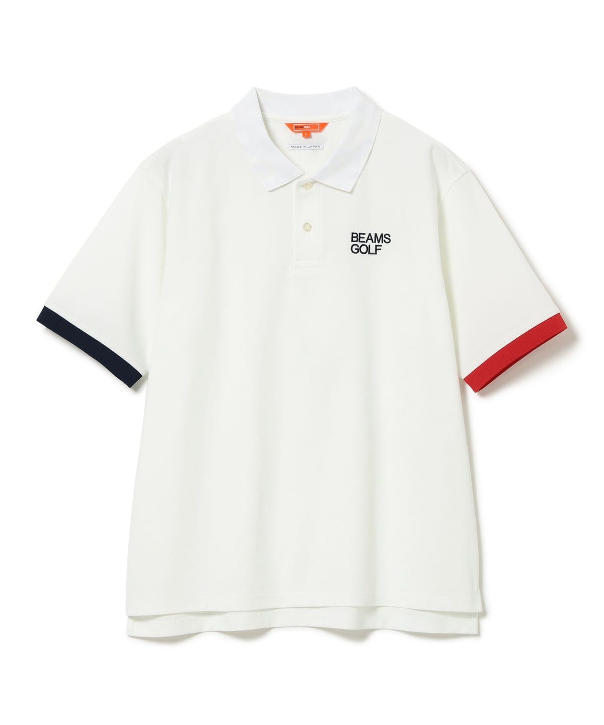 ORANGE LABEL / 別注リバティ 襟裏プリント ソリッドポロシャツ シャツ・ブラウス MEN WHITE L ORANGE LABEL / 別注リバティ 襟裏プリント ソリッドポロシャツ シャツ・ブラウス MEN WHITE L