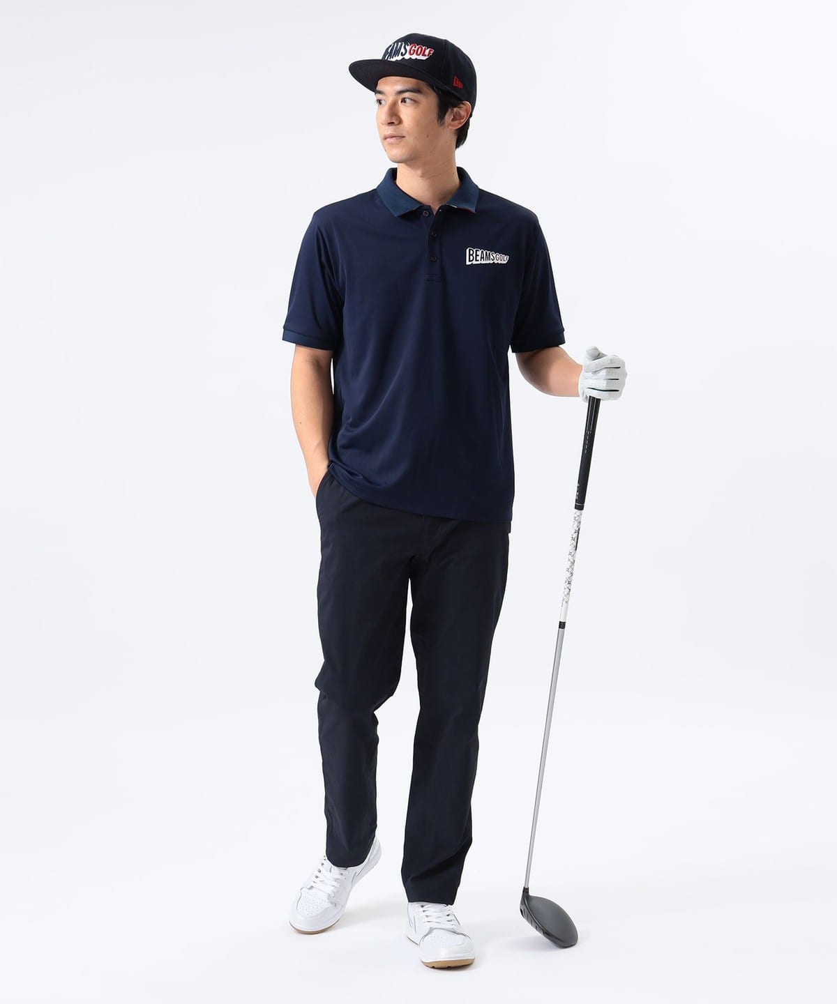 BEAMS GOLF（ビームス ゴルフ）〈MEN〉ORANGE LABEL / 裏襟ジャ