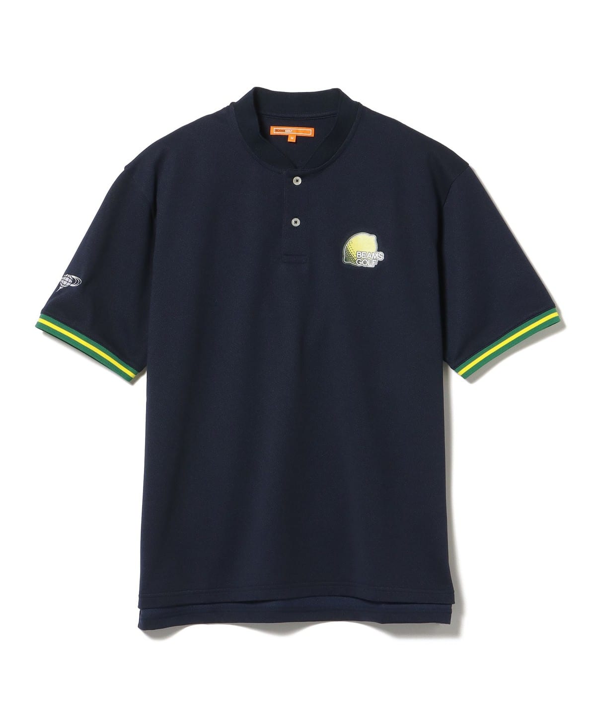 ORANGE LABEL / レモンロゴ ブレードカラー ポロシャツ シャツ・ブラウス MEN NAVY S ORANGE LABEL / レモンロゴ ブレードカラー ポロシャツ シャツ・ブラウス MEN NAVY S