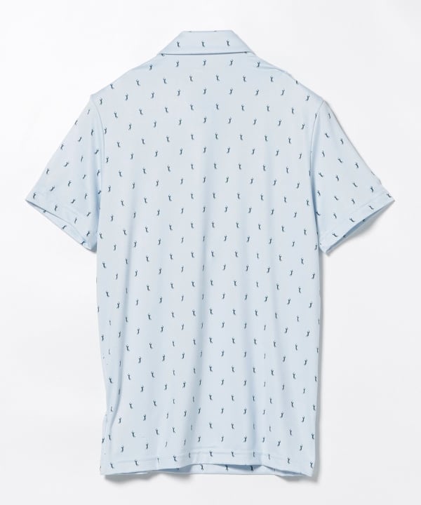 Lacoste ビームスゴルフ　ポロシャツ BEAMS GOLF（ビームス ゴルフ）LACOSTE ミニマム総柄 プリント