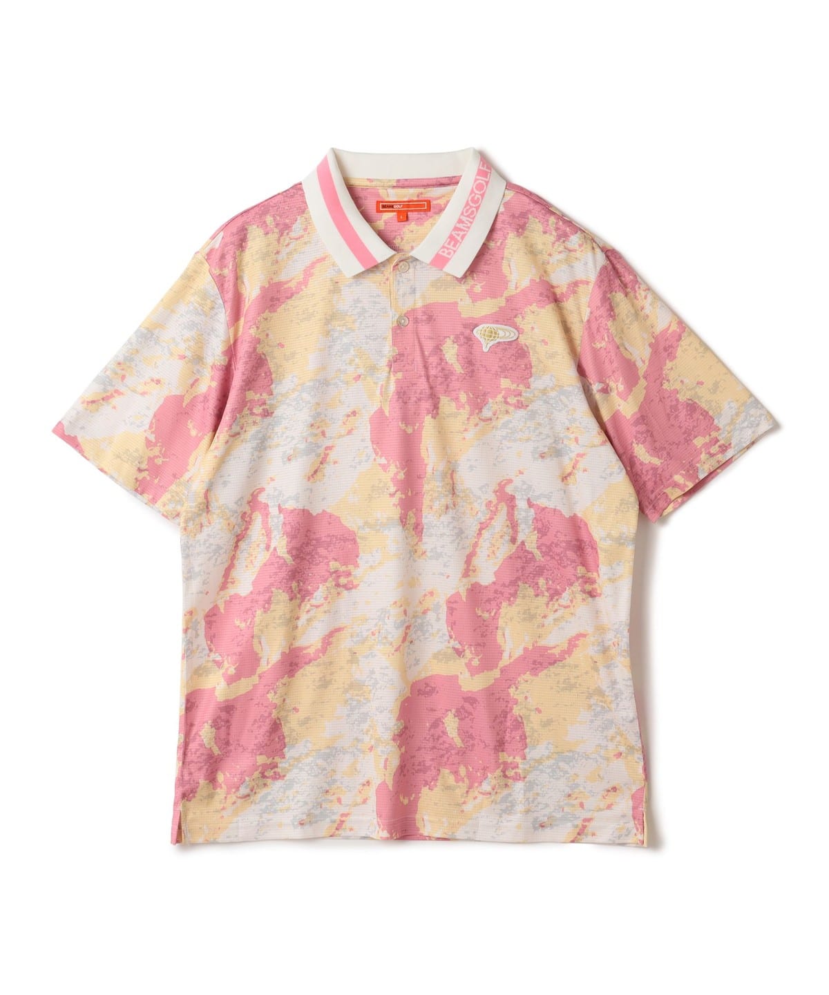 ★美品★BEAMS　GOLF 2024年モデル マルチカラーポロシャツ　L ☆美品☆BEAMS GOLF 2024年モデル マルチカラーポロシャツ L