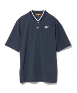 ORANGE LABEL / ブレードカラー バッグロゴ ポロシャツ