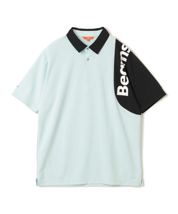 新品未使用 定価24200円 ビームスゴルフ ポロシャツORANGE LABEL BEAMS GOLF（ビームス ゴルフ）ORANGE LABEL / 襟裏 ロゴ