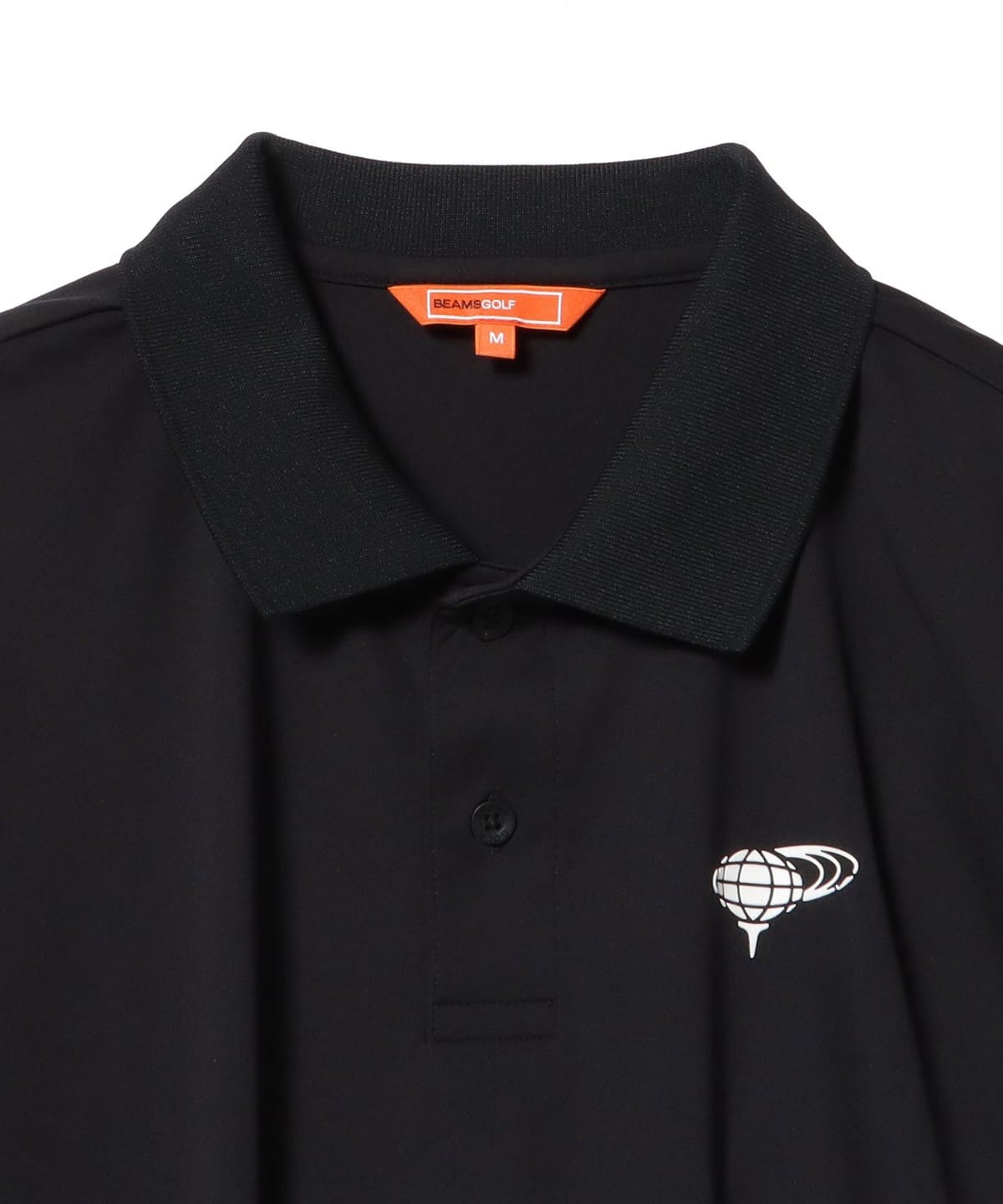 BEAMS GOLF BEAMS GOLF ORANGE / Dot Print Logo Polo Shirt