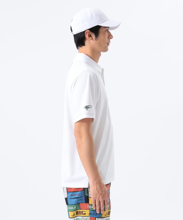 ビームスゴルフ　ポロシャツ【White】 BEAMS GOLF (ビームスゴルフ) ゴルフウェア(トップス