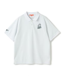 〈MEN〉【別注】PARK SIDE DONUTS / 【DRY・UV・STRETCH】ドーナツボーイ ポロシャツ．