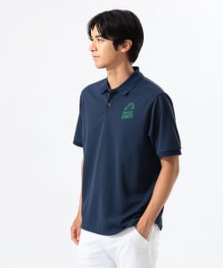 〈MEN〉【別注】PARK SIDE DONUTS / 【DRY・UV・STRETCH】ドーナツボーイ ポロシャツ．