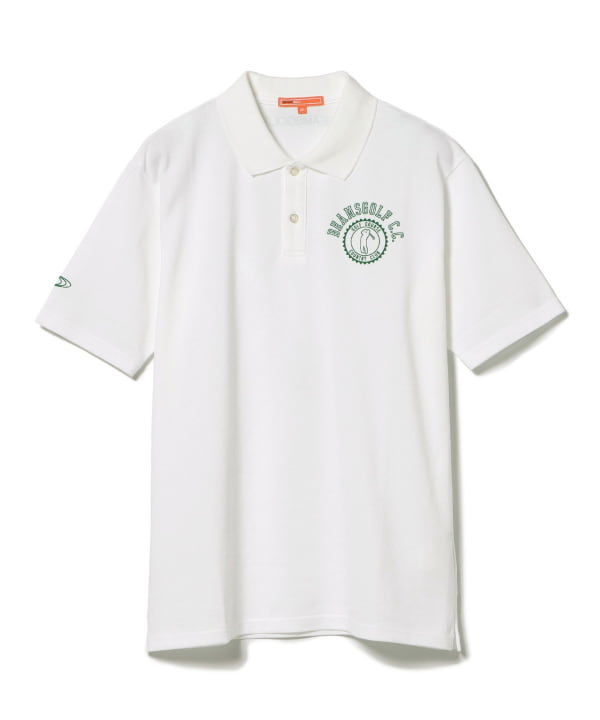 BEAMS GOLF BEAMS GOLF LABEL / Swingman 印花 Polo 衫（衬衫和