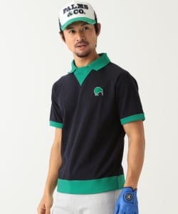 【吸水速乾】EDIT OF KIWI × BEAMS GOLF / 別注 スウェット カラー ポロシャツ