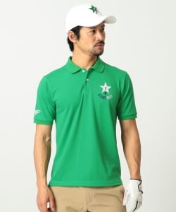 BEAMS GOLF ORANGE LABEL / スターフラッグ ポロシャツ