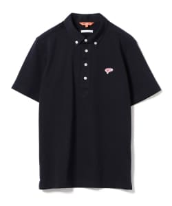 BEAMS GOLF ORANGE LABEL / クールマックス（R）ボタンダウン ポロシャツ