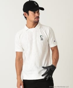Champion×SNOOPY×BEAMS GOLF / リバースウィーブ ポロシャツ