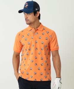 SNOOPY×Champion×BEAMS GOLF ORANGE LABEL / 別注 リゾート ポロシャツ