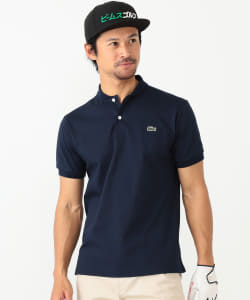 LACOSTE×BEAMS GOLF / 別注 ショールカラー ポロシャツ