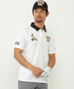 BEAMS GOLF ORANGE LABEL / クールマックス ツアー ポロシャツ