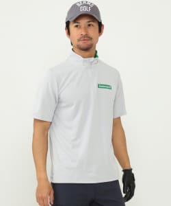 BEAMS GOLF ORANGE LABEL / ハーフジップ モックタートルネック シャツ