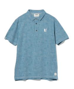 LINKSOUL×BEAMS GOLF / 別注 abalone heather ポロシャツ