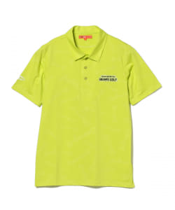 ＜MEN＞BEAMS GOLF ORANGE LABEL / エンボスロゴ ポロシャツ