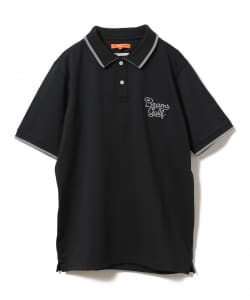 BEAMS GOLF ORANGE LABEL / エリ裏 ジャカード ポロシャツ