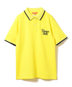 BEAMS GOLF ORANGE LABEL / エリ裏 ジャカード ポロシャツ