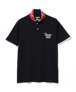 BEAMS GOLF ORANGE LABEL / クールマックス（R）エリ裏 ジャカード ポロシャツ