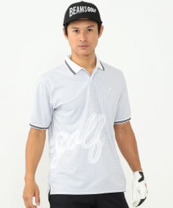 BEAMS GOLF ORANGE LABEL / BIG LOGO ポロシャツ