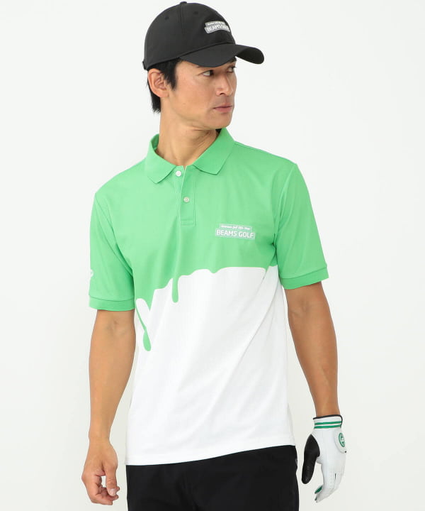 2022年最新版☆高級感溢れる ビームスゴルフ メンズポロシャツ 黒 通販