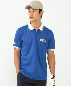 ▲【BEAMS GOLF 10周年記念】＜MEN＞BEAMS GOLF ORANGE LABEL / UCLA ポロシャツ