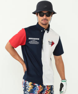 ＜MEN＞BEAMS GOLF ORANGE LABEL / クレイジー ボタンダウン ポロシャツ