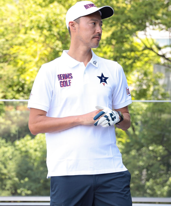 【タグ付き新品未使用】BEAMS GOLF ビームスゴルフ ニットポロシャツ L