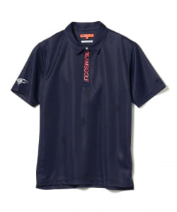 〈MEN〉BEAMS GOLF ORANGE LABEL / スター ジャカード ポロシャツ