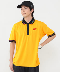 BEAMS GOLF ORANGE LABEL / フラワー クレリック ポロシャツ