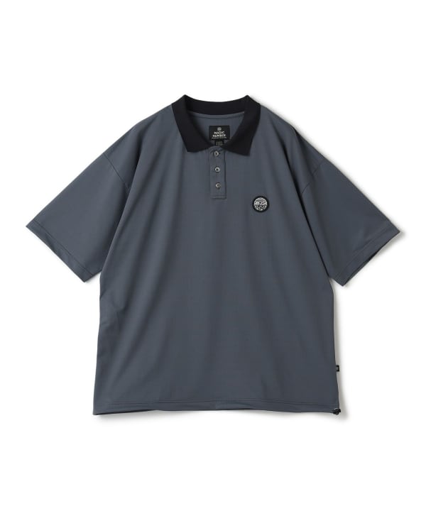 【美品】MAGIC NUMBER × BEAMS ゴルフ メッシュポロシャツ マジックナンバーとビームス ゴルフ。自然を愛する両者による